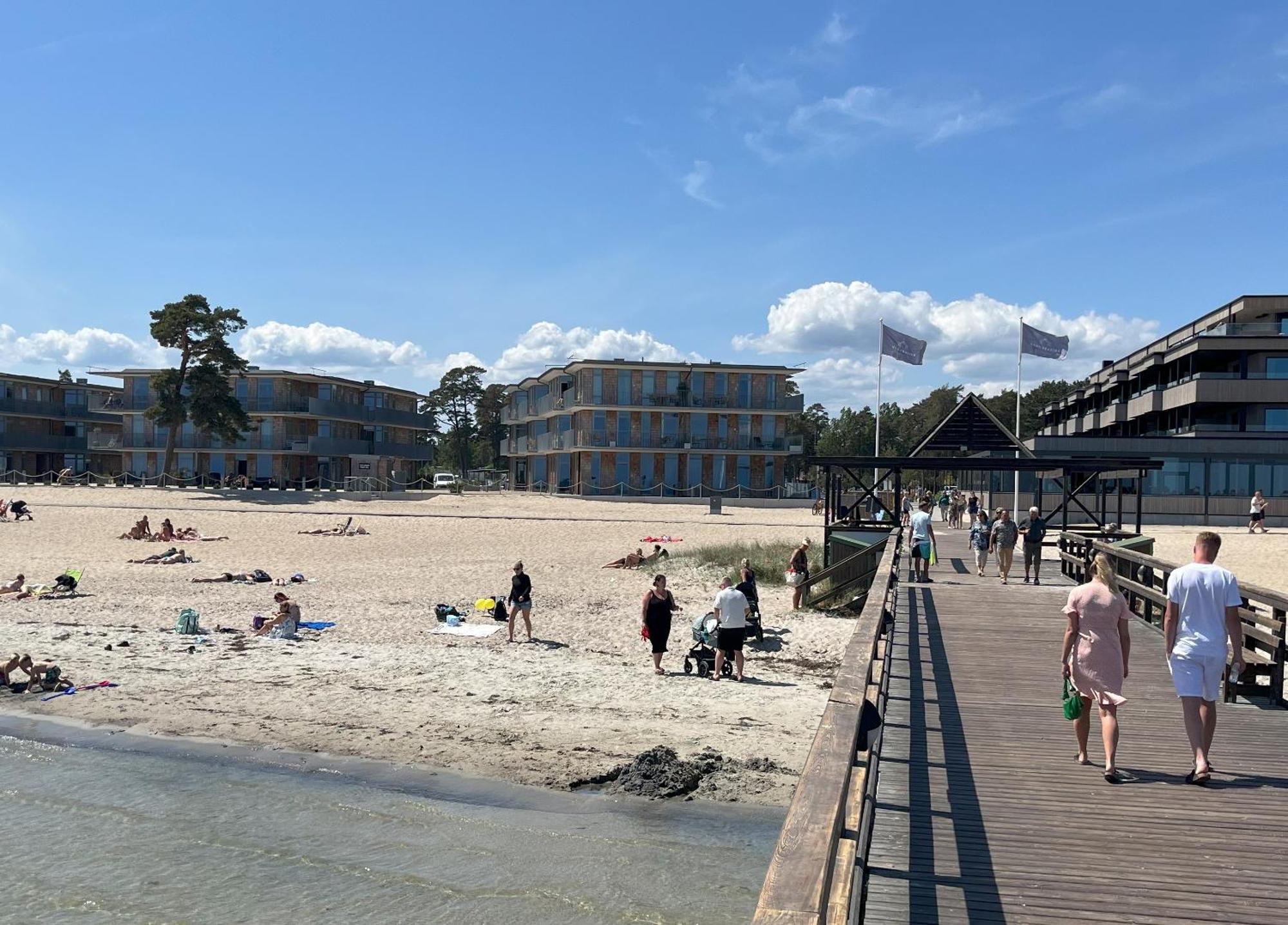 Ahusbrygga Apartment Hotel 外观 照片